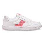 Scarpe Saucony Kids Girls Jazz Court Bianco-Rosa-Grigio Mis. 34 SK166304