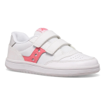 Scarpe Saucony Kids Girls Jazz Court Hl Bianco-Rosa-Grigio Mis. 27 SK166308