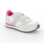 Scarpe Saucony Kids Girls Jazz Double Hl Bianco-Argento-Rosa Mis. 27 SK167034