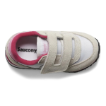 Scarpe Saucony Baby Girls Baby Jazz Hl Bianco-Argento-Rosa Mis. 20 SL167024