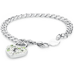 Brosway Bracciale PRIVATE acciaio con lucchetto a cuore BPV17