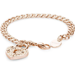 Brosway Bracciale PRIVATE acciaio e pvd oro rosa con lucchetto BPV19